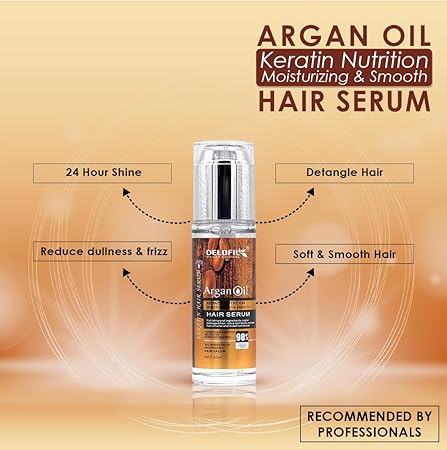 Keratin Hair Serum Argan Oil 80ml