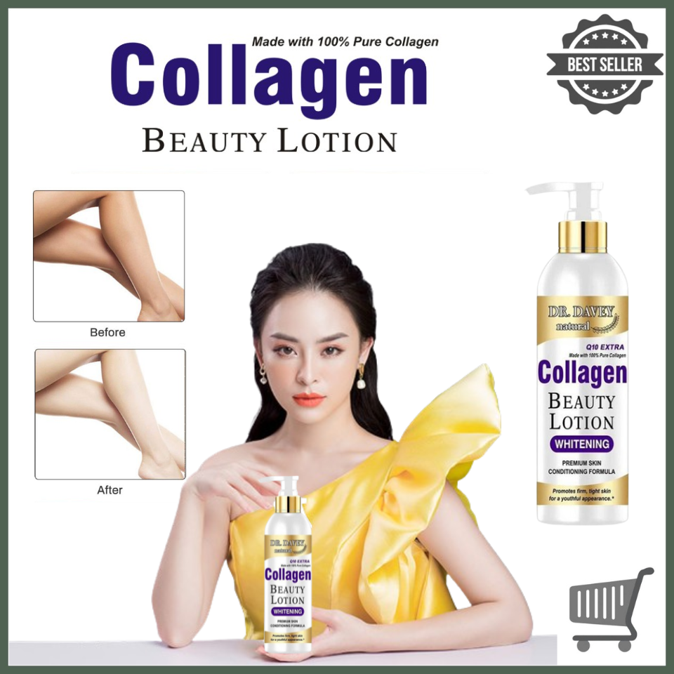 Dr. Davey 100% Collagen Whitening Beauty Lotion 300ml