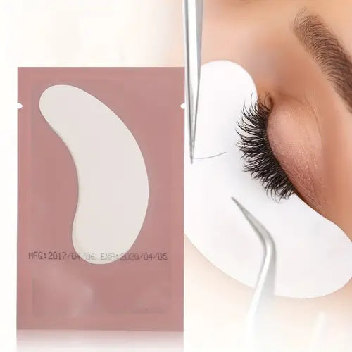 Eyelash Extension Under Eye Gel Pads Patches Vegan, No Skin Damage, No Skin Tearing