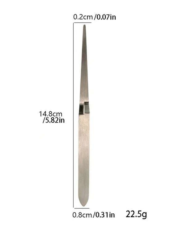 Stainless Steel Shaped Tweezers Pinching Tool - Miss Smoo