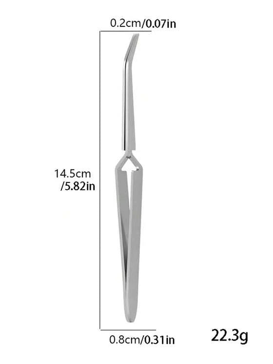 Stainless Steel Shaped Tweezers Pinching Tool - Miss Smoo