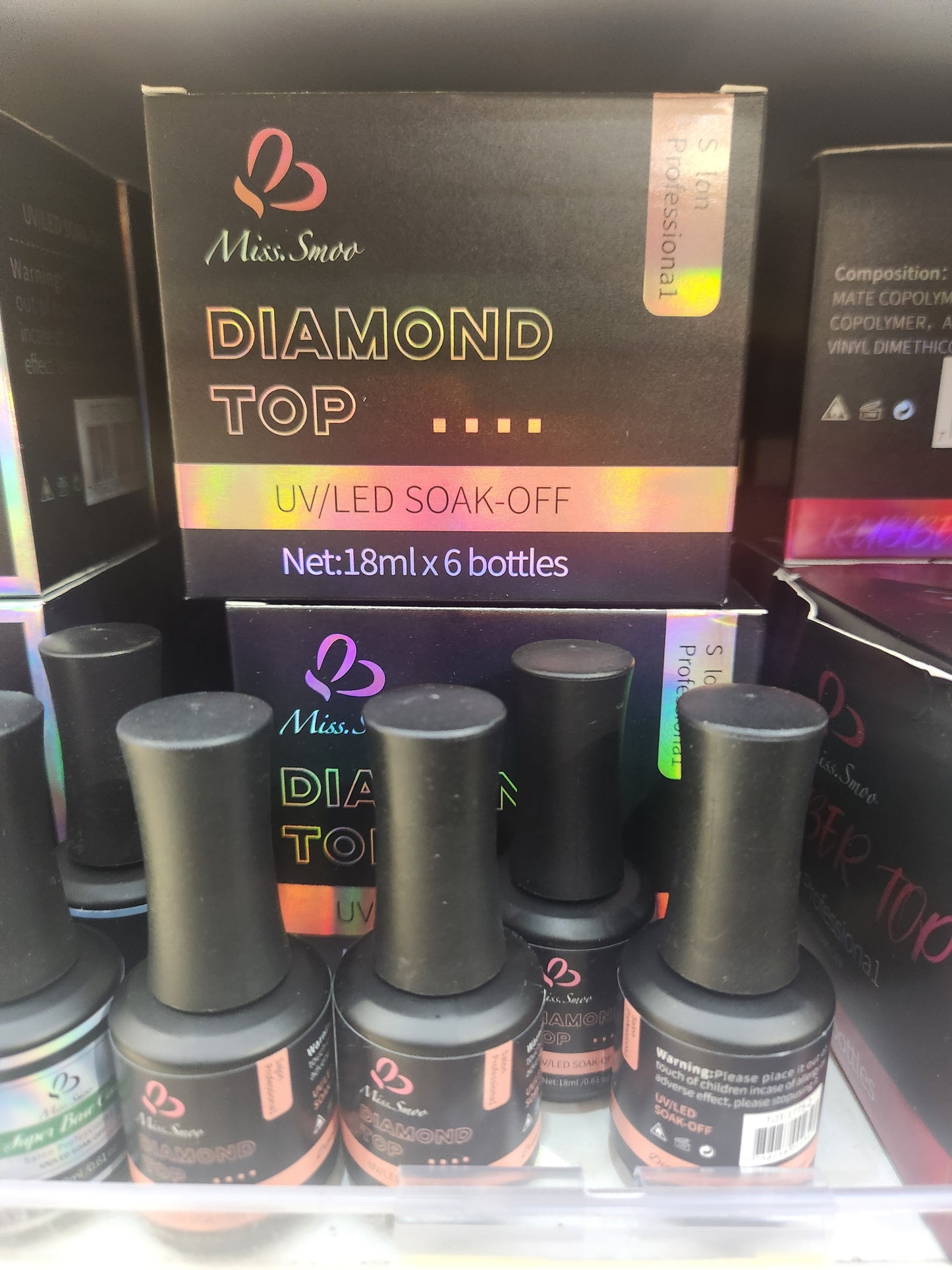 Miss Smoo Diamond Top 18ml UV/LED Soak Off