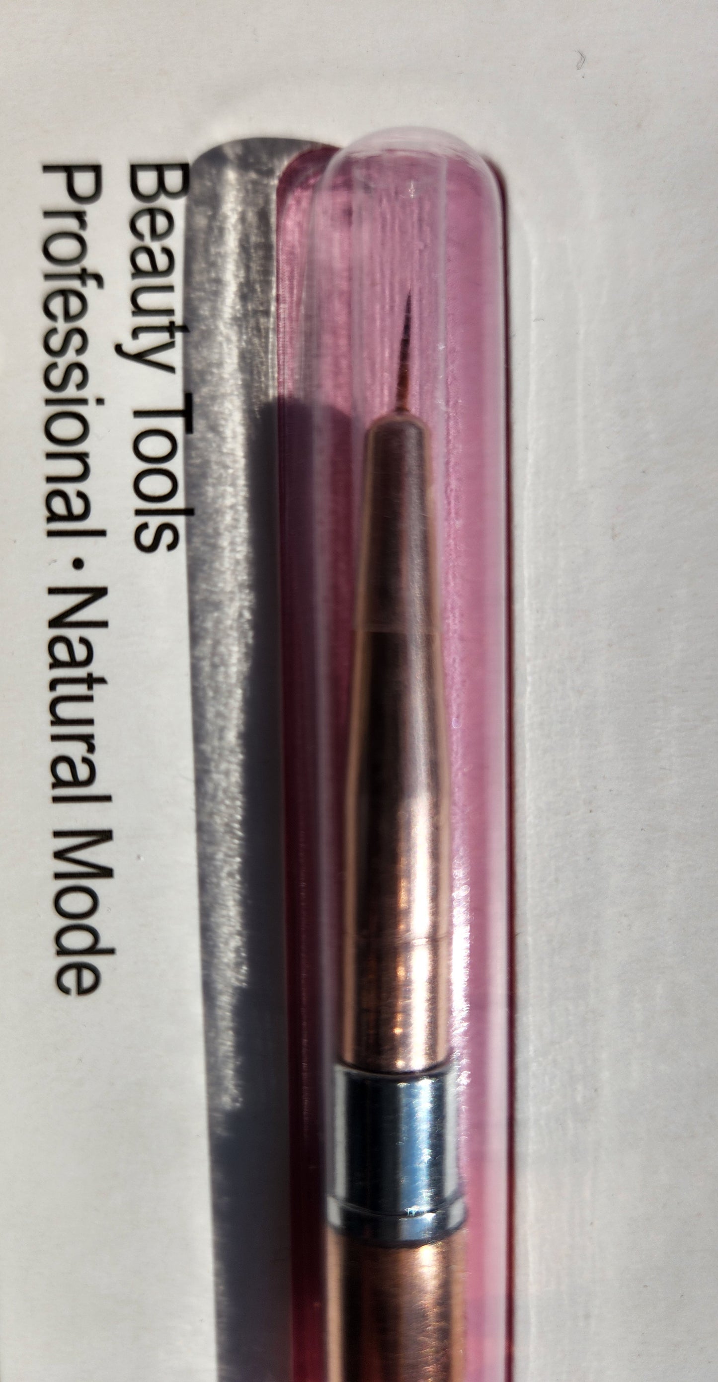 Miss Smoo Ombre Faded French Nail Brush - Pink Crystal