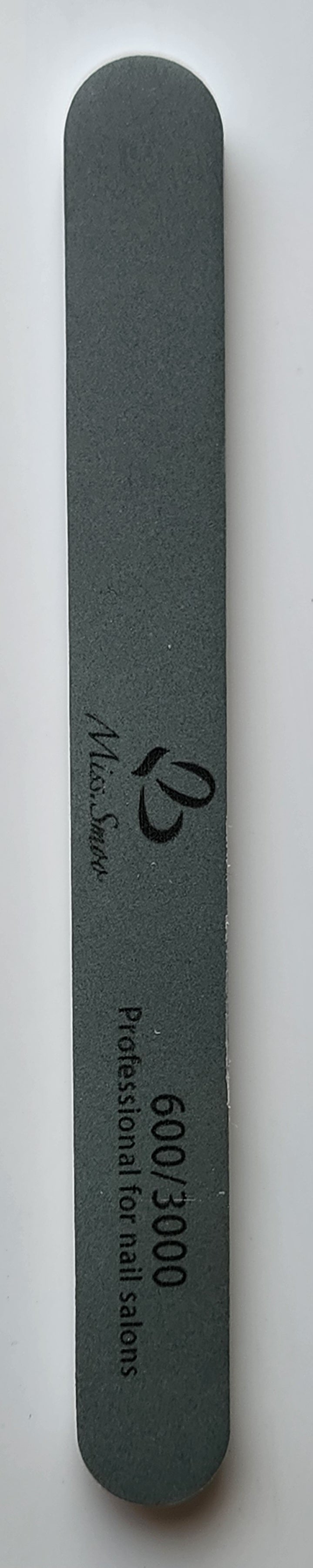 Miss Smoo Nail File 600/300 - STRAIGHT