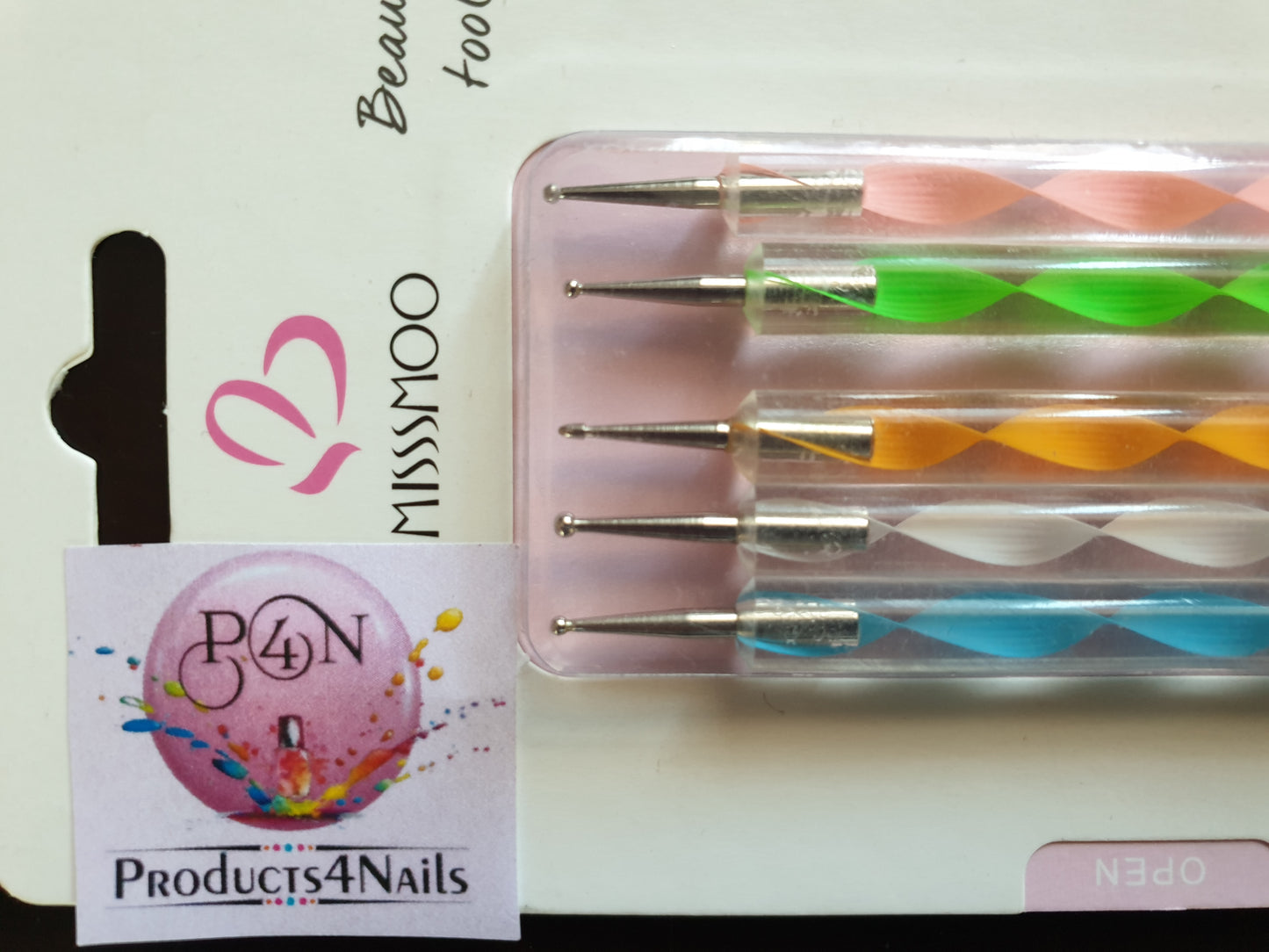 Nail Gel Art Dotting Tool Set 5Pcs