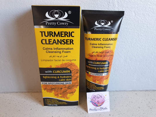 Turmeric Foam Face Wash - Pretty Cowry 120g