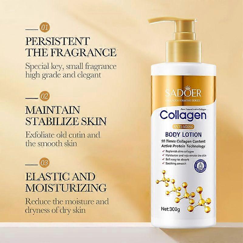 Sadoer Collagen Body Lotion - Anti-Wrinkle Moisturizing Body Cream