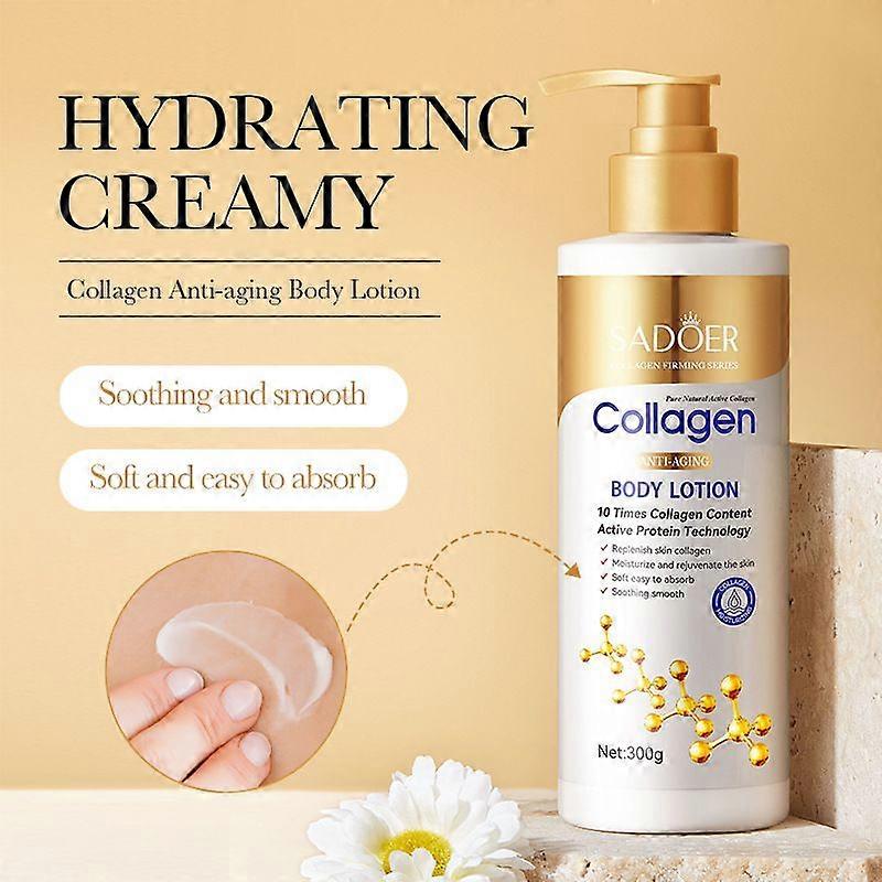 Sadoer Collagen Body Lotion - Anti-Wrinkle Moisturizing Body Cream