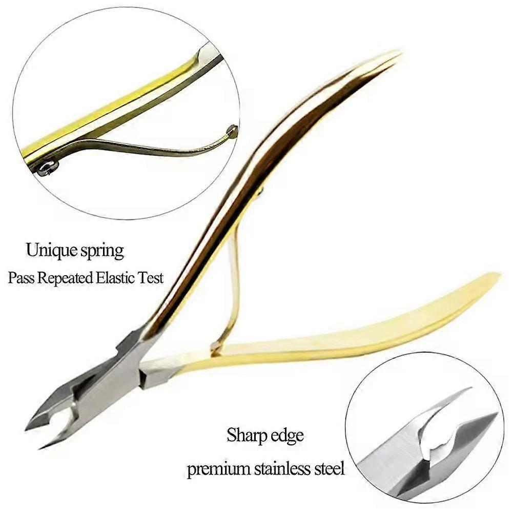 Cuticle Cutter & Nipper Gold - Miss Smoo (HIGH QUALITY)