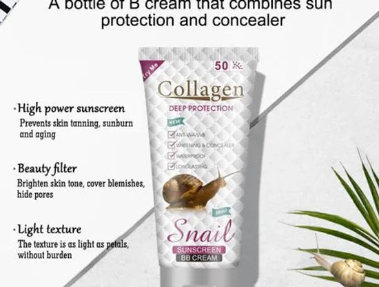 Collagen Snail SUNSCREEN BB CREAM - SPF 50