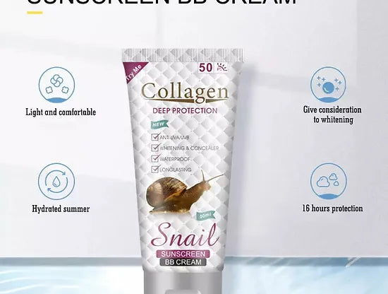 Collagen Snail SUNSCREEN BB CREAM - SPF 50