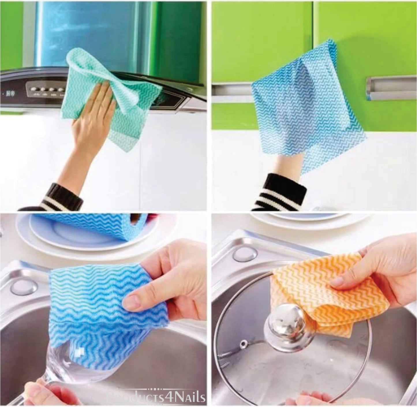 30 Pcs All Purpose Heavy Duty Wipes (230mm x 300mm)