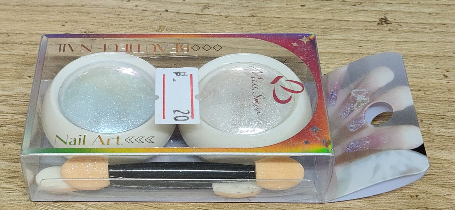 CHROME Powder 4pcs MIX (BEAUTIFUL NAIL ART)