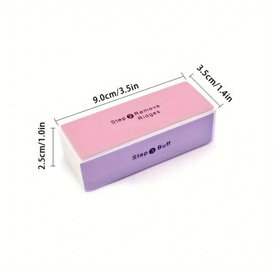 Nail 4-Way Buffer Nail Buffering Files Nail Art Polishing Block