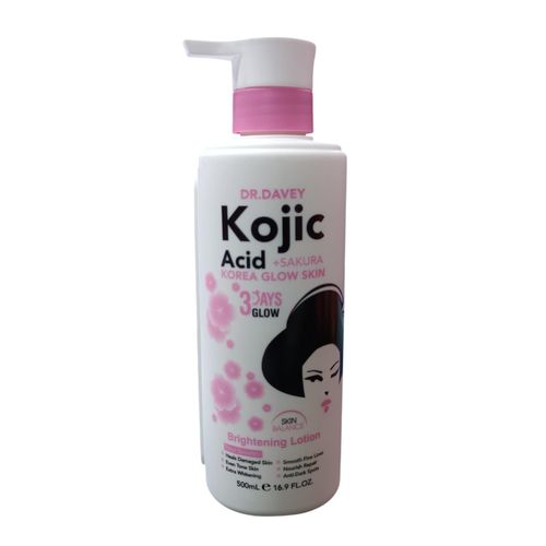 Dr. Davey Kojic Acid + Sakura Korea Glow Skin Body Lotion 500ml