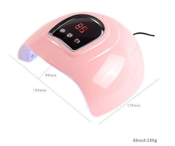 54W Pink UV&LED Lamp for Nails (USB Cable Plug)