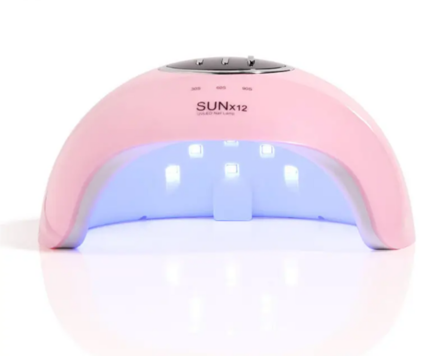 Sun X12 LED/UV 54W LED Nail Lamp with Three Timer Smart Digital Display Intelligent Infrared Sensor for Nails