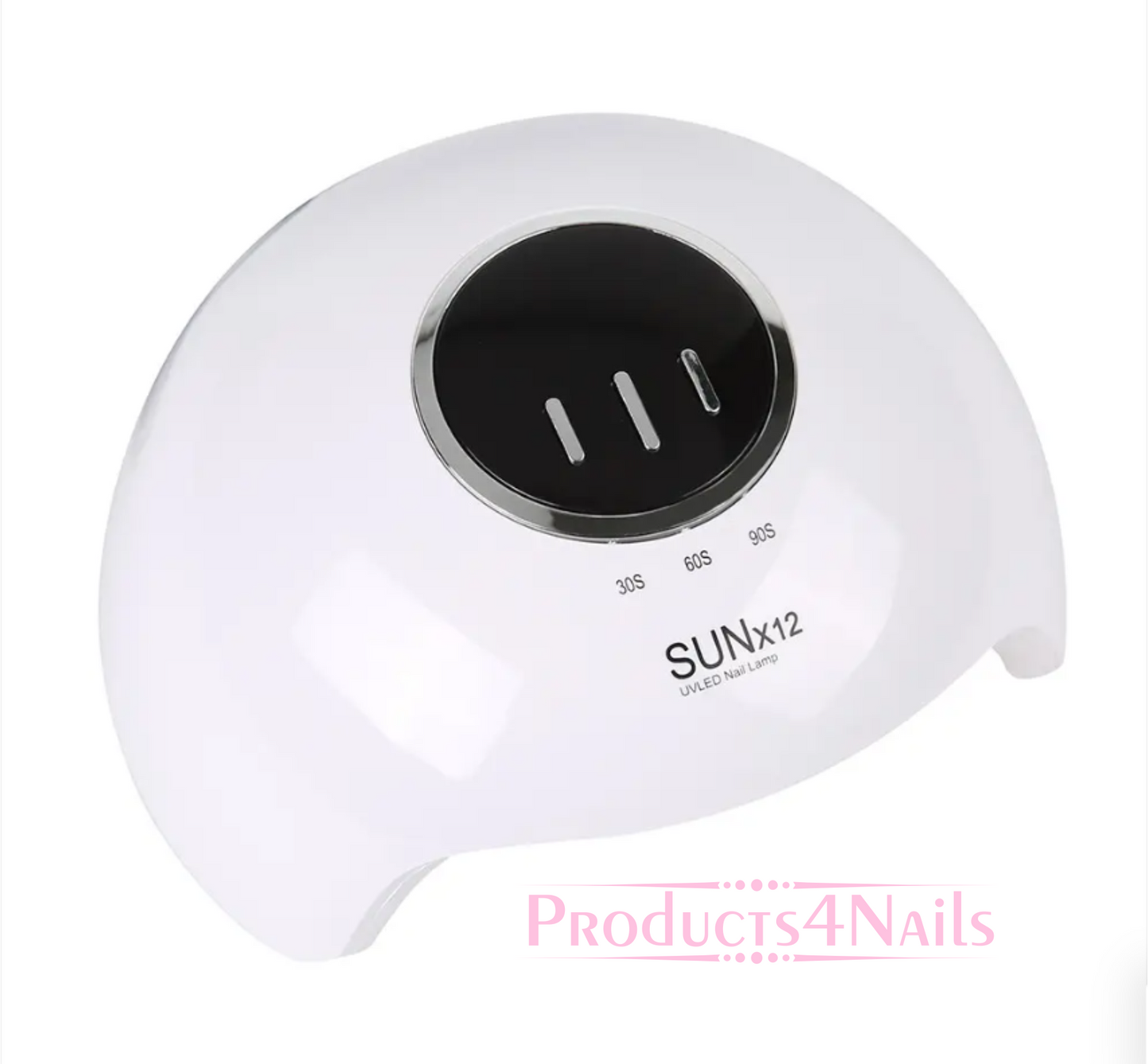 Sun X12 LED/UV 54W LED Nail Lamp with Three Timer Smart Digital Display Intelligent Infrared Sensor for Nails