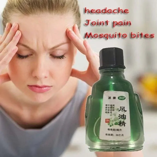 Tiger Wind Oil Essence Relieve Headache, Anti-Mosquito, Motion Sickness Refreshing Oil