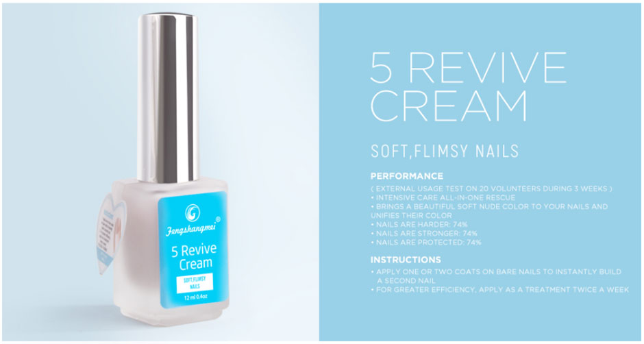 5 Revive Cream 12ml - NAIL TREATMENT (Fengshangmei)