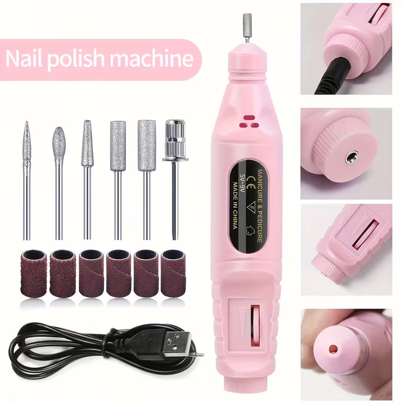 Nail Drill Machine Variable Speed Rotary Detail Carver (Hot Seller)