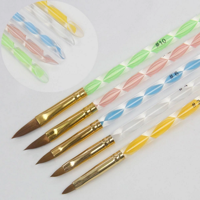 5pcs Acrylic Brush