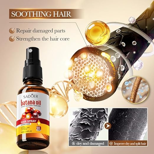 SADOER Batana Oil Scalp Soothing Haircare 98% Organic