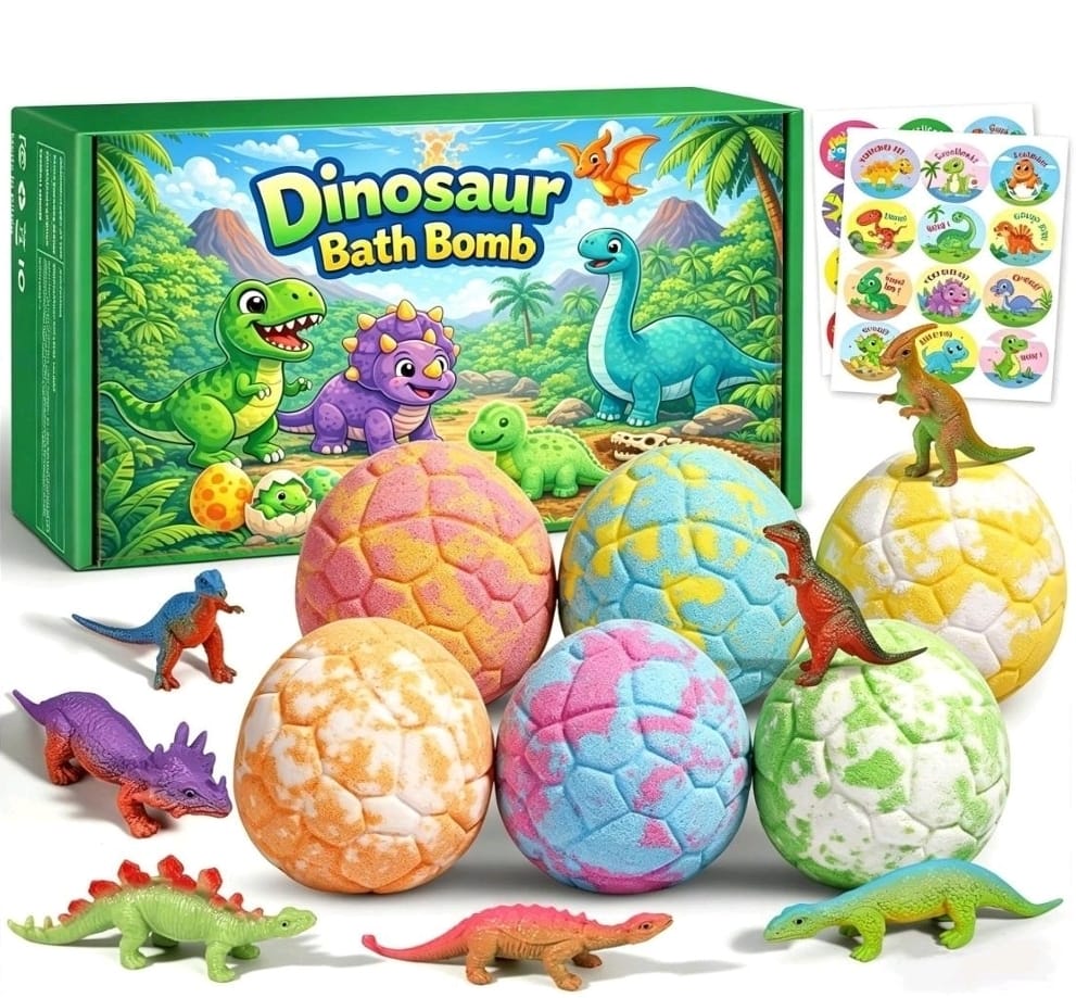 Dinosaur Bath Bomb for Children 80g TOT-0272-2