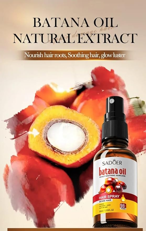 SADOER Batana Oil Scalp Soothing Haircare 98% Organic