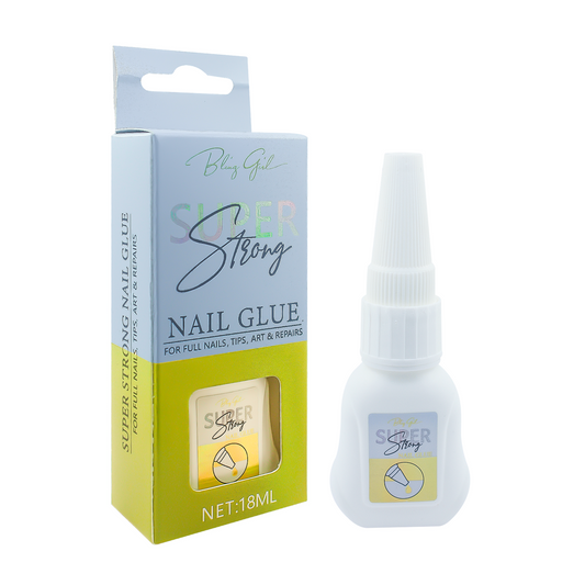 Bling Girl SUPER STRONG NAIL GLUE FOR FULL NAILS,TIPS,ART & REPAIRS 18ml
