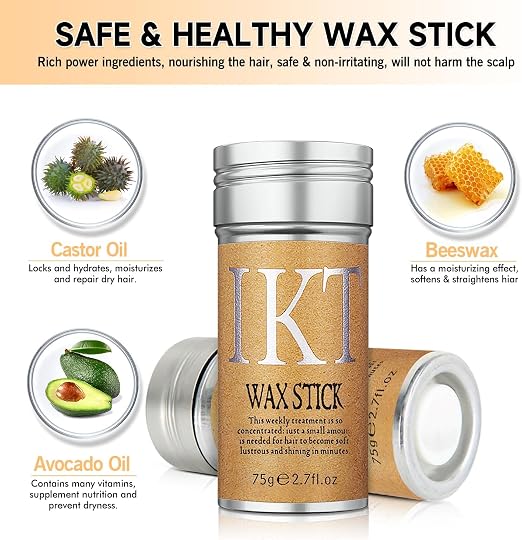 Hair Edge Control Wax Stick-styling, Smooth And Non Greasy