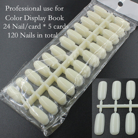 Display Board False Nails 24Pcs Swatches (5pcs)