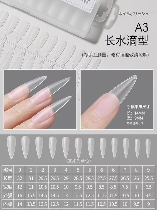 A3 Long Soft Tips 240pcs