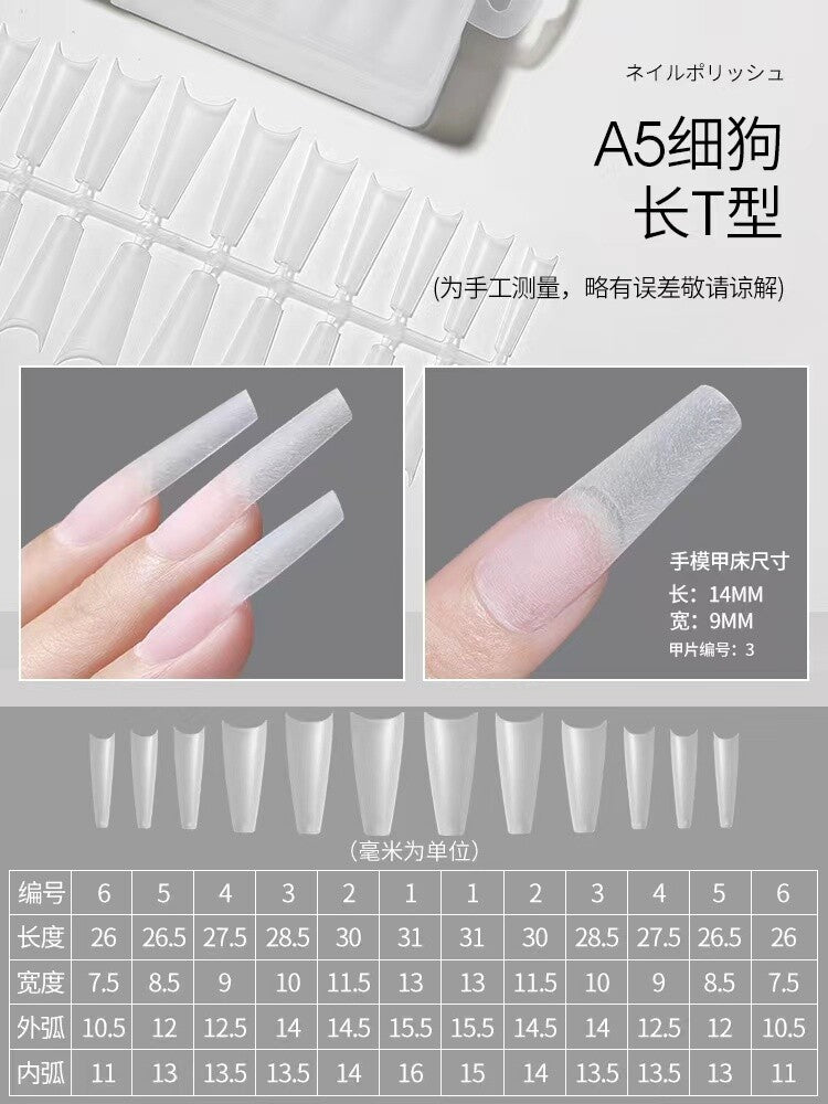 A5 Long Soft Tips 240pcs