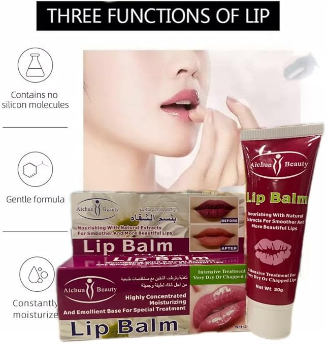 Nourishing Lip Balm, Noble Lip Balm 50g RED - Aichun Beauty - AC31173