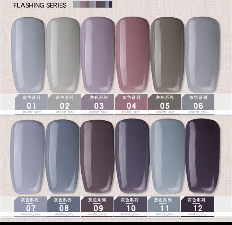 AS UV/LED Gel Polish 15ml - Grey Series