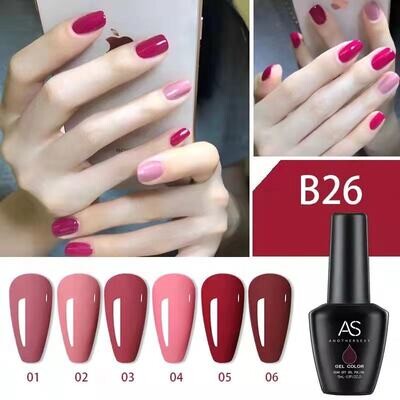 AS UV/LED Series Gel Polish B26 - Neon