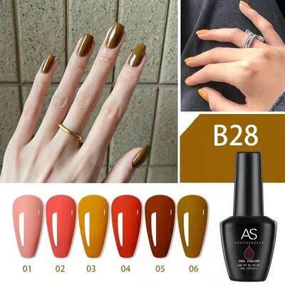 AS UV/LED Series Gel Polish B28 Olive