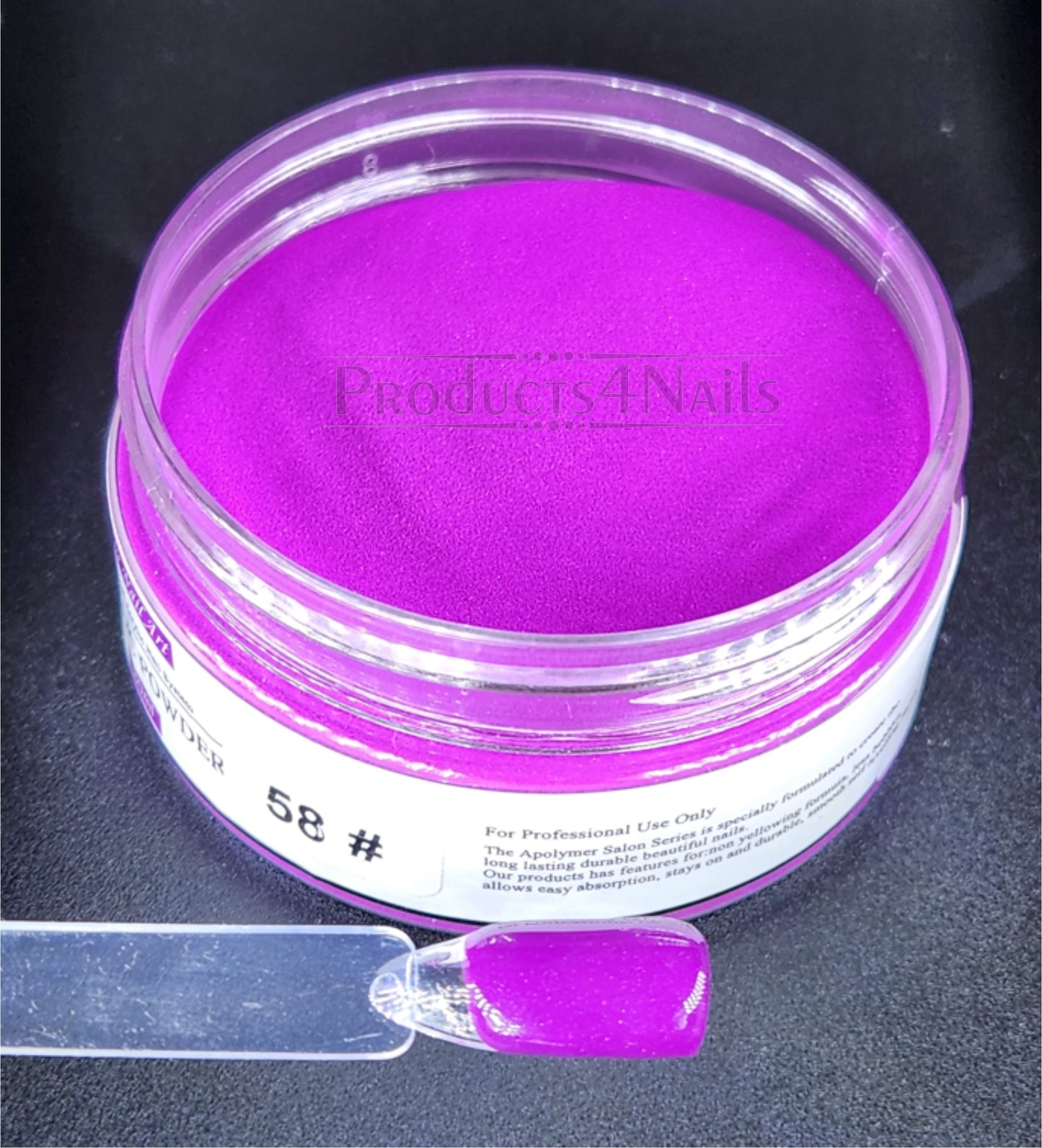 60% DISCOUNT on Acrylic Powders in Various colours (Purple Rain)