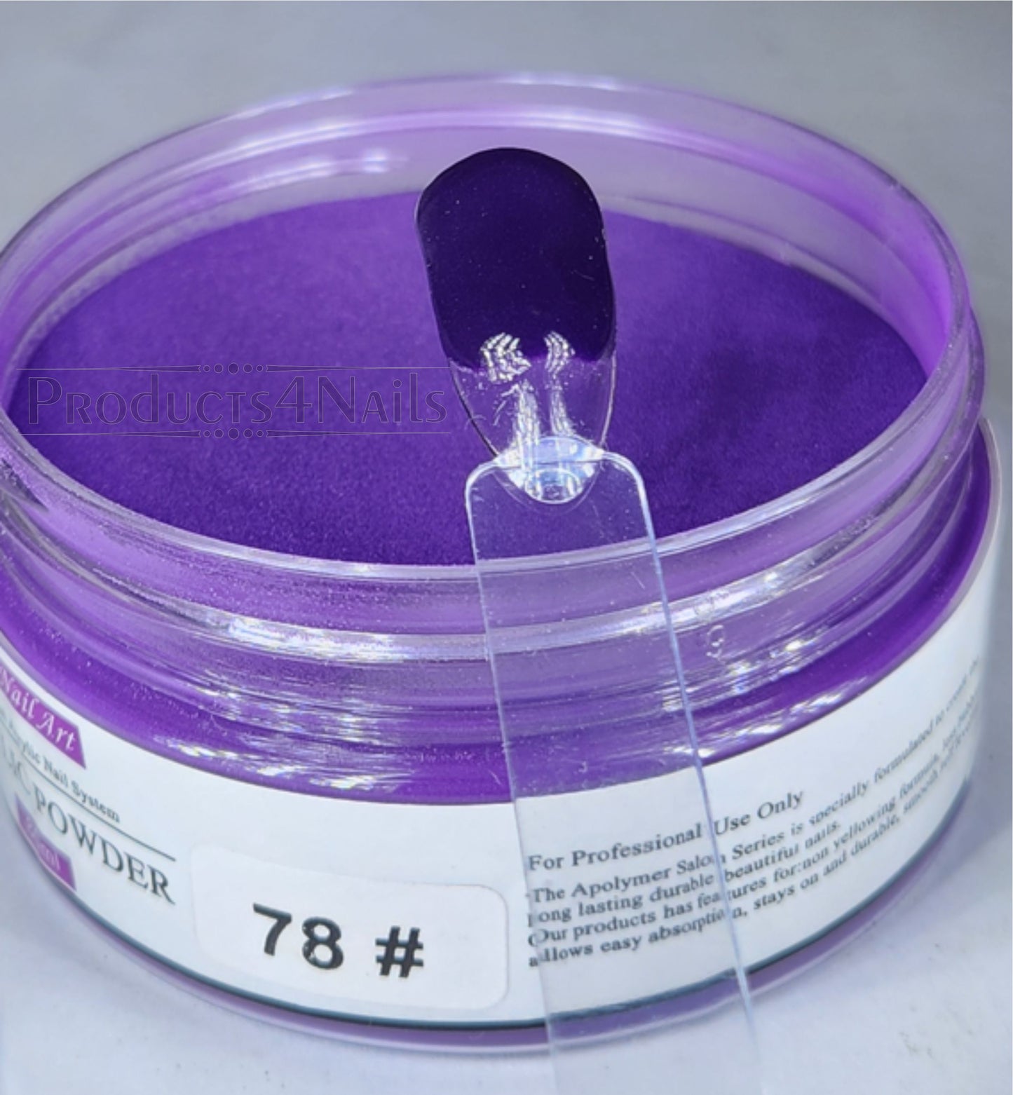 60% DISCOUNT on Acrylic Powders in Various colours (Purple Rain)