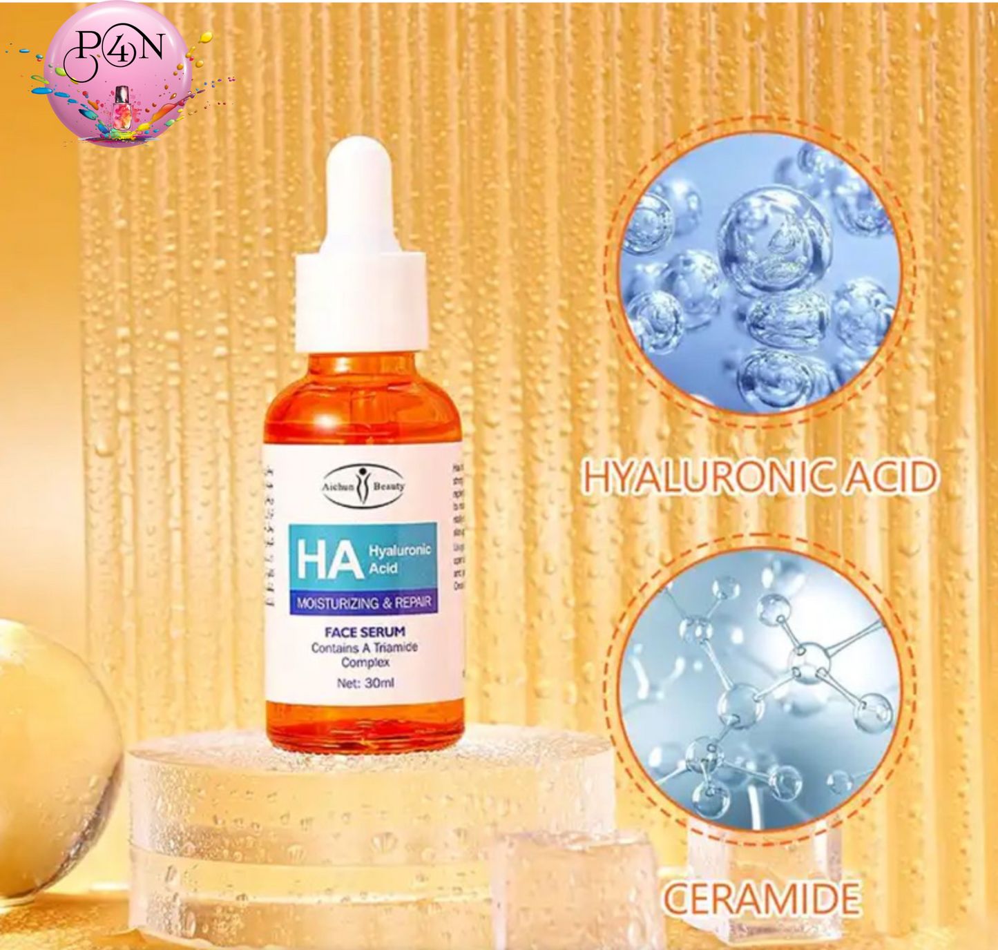 Aichun Beauty Collagen Vitamin C Hyaluronic Acid Face Serum Set