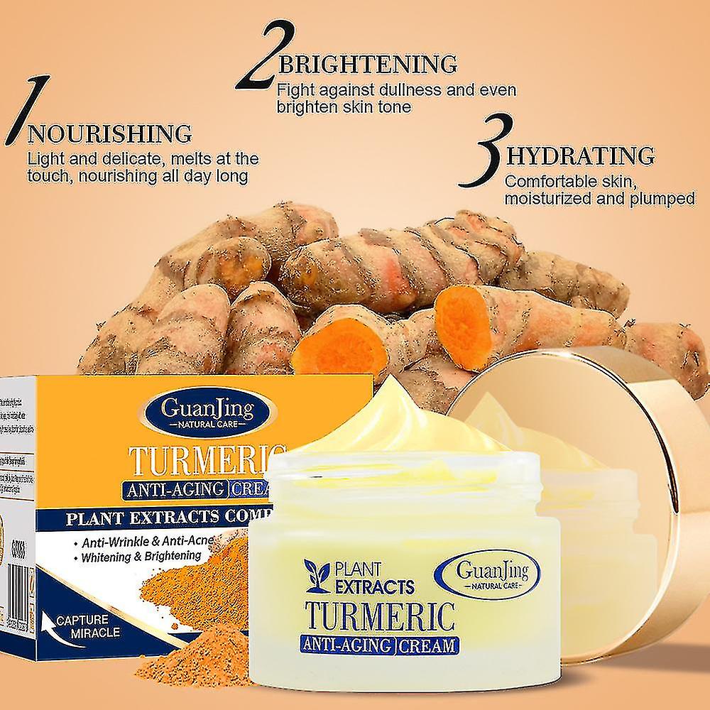 Anti-Aging Turmeric Face Cream-50g GuanJing