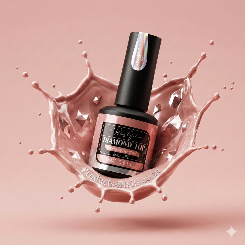 Bling Girl Diamond Glass Top Coat 18ml