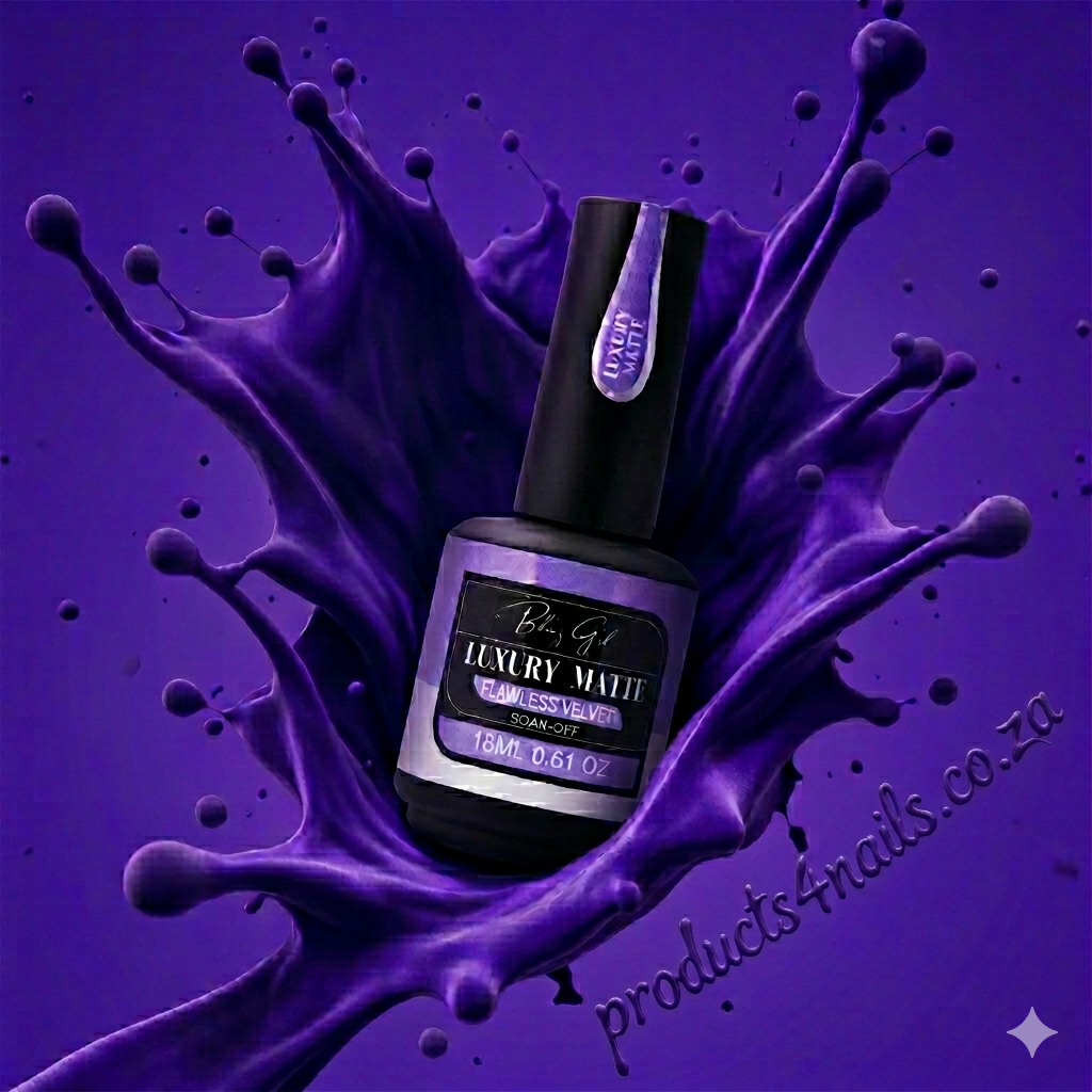 Bling Girl Luxury Matte Top Coat Flawless Valvet  18ml