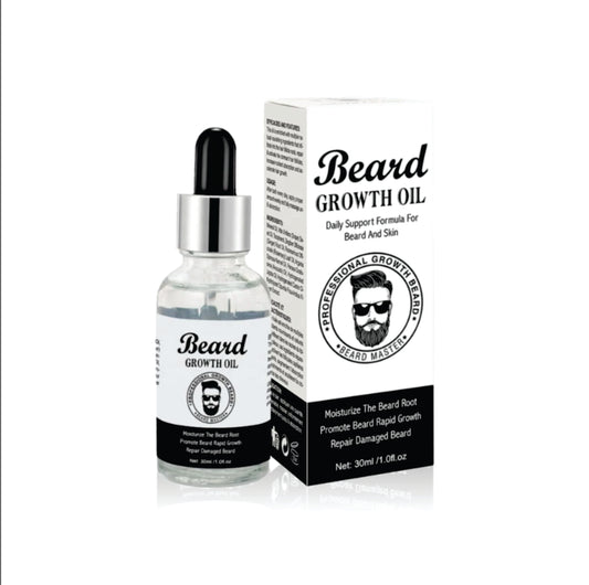 Beard Master Beard Growth Oil – Nourishing & Moisturizing Beard Treatment, 30ml
