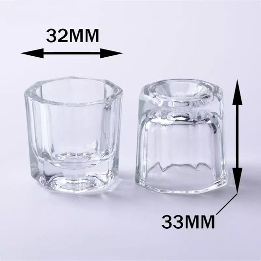 Glass Cup / Dappen Dish Round