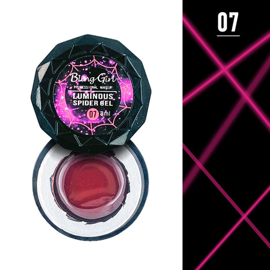 Bling Girl Luminous Spider Gel 8 ml #007