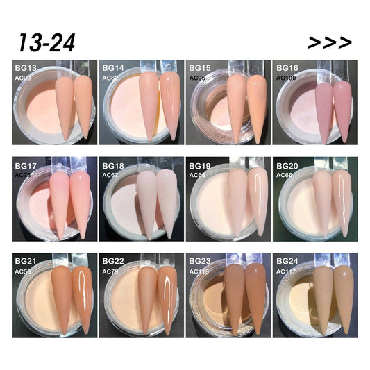 Bling Girl Rose Gold Acrylic Powder #13 to #24 (QUICK view)
