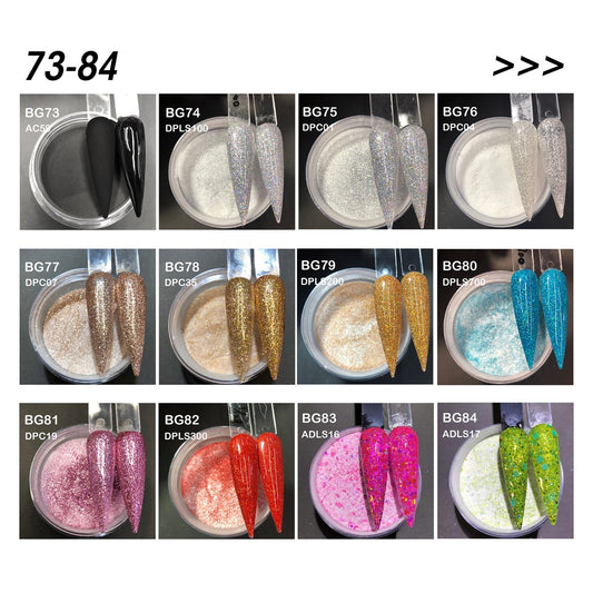 Bling Girl Rose Gold Acrylic Powder #73 to #84 (QUICK view)