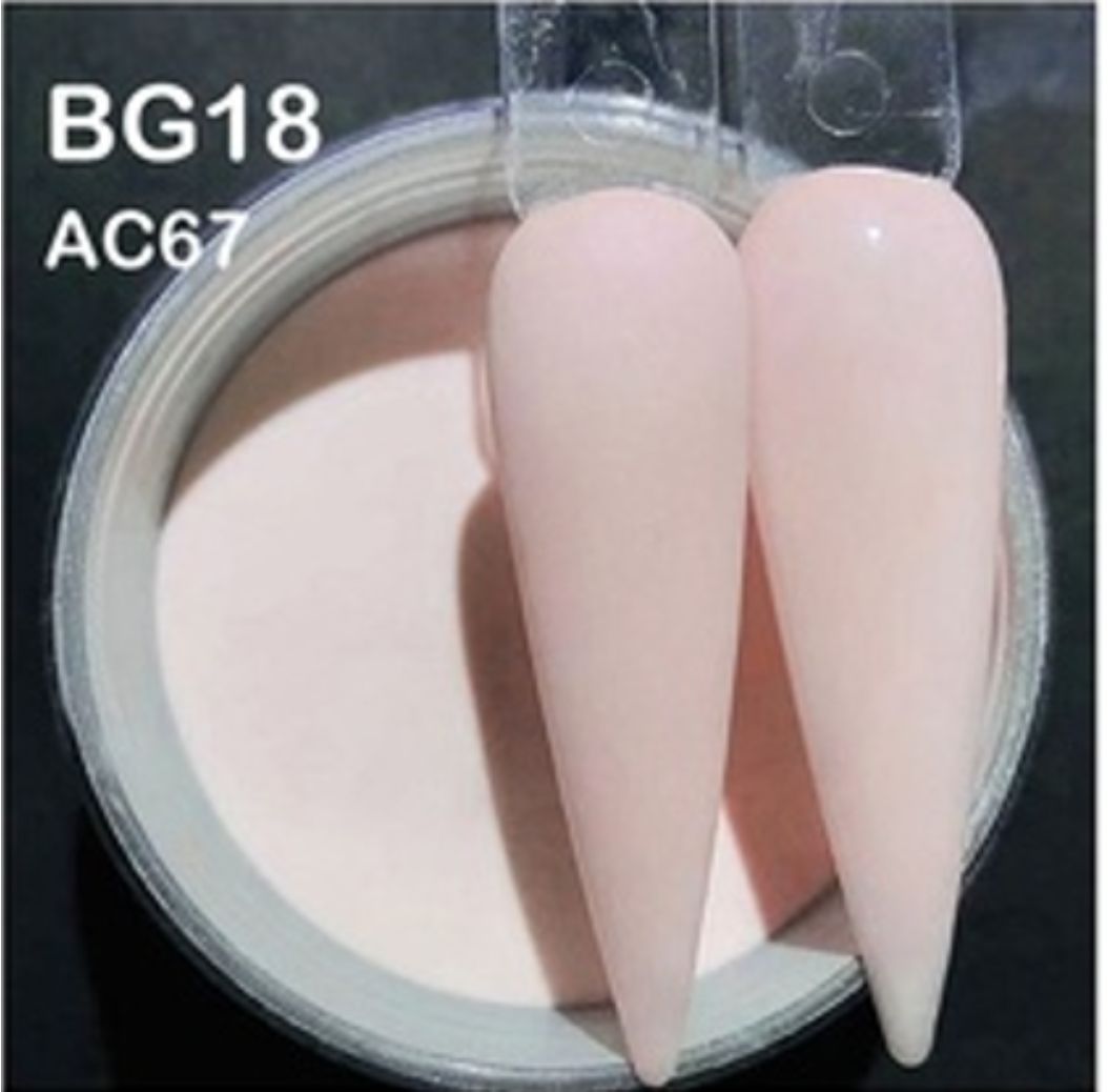 Bling Girl Rose Gold Acrylic Powder #018